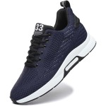 Elevator Shoes Men Elevator Sneakers Invisible Height Increasing 2.4 Inches Taller Elevator Sports Mesh Height Boosting Shoes