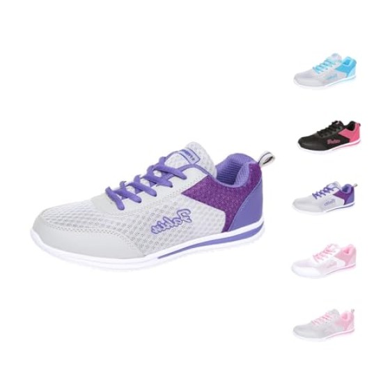 Womens Orthopedic Bowling Shoes, Bowling Shoes Women Breathable Lightweight Mesh Sneakers Comfortable Soft Soles