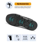 Steel Toe Shoes for Men Safety Puncture Proof Comfy Work Sneakers Lightweight Breathable Non-Slip Construction Shoes