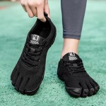 Barefoot Five-Toed Fitness Shoes – Sneakers Separated Toe Footwear for Men & Women Neuropathy, Hiking, Yoga, Gym, Beach