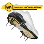 Steel Toe Shoes for Men Women Puncture Proof Safety Work Sneakers Lightweight Comfortable Indestructible Utility Shoes