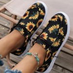 All-Day Comfort Knit Slip-Ons - Lightweight Arch Support Shoes for Travel & Walking