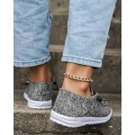 Wide Width Breathable Slip-On Walking Shoes - Comfortable Low-Cut Travel Sneakers