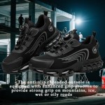 Trainers, Pro Trainers for Men, Steel Shoes 3 Inch Taller, Comfortable Puncture Proof Slip on Sneakers, No More Tying Laces
