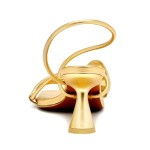 Women’s Elegant Floral Strappy Heeled Sandals – Square Toe Slingback Stiletto Heels, Calla Lily Design Dress Shoes for Party, Wedding, Evening